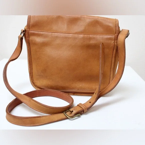 Vintage Coach Cafe flap cross body bag - Picture 2 of 16